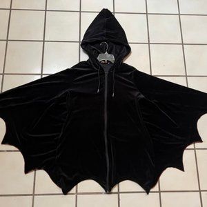 New Without Tags Soft "Velvet" Bat Wings Hoodie